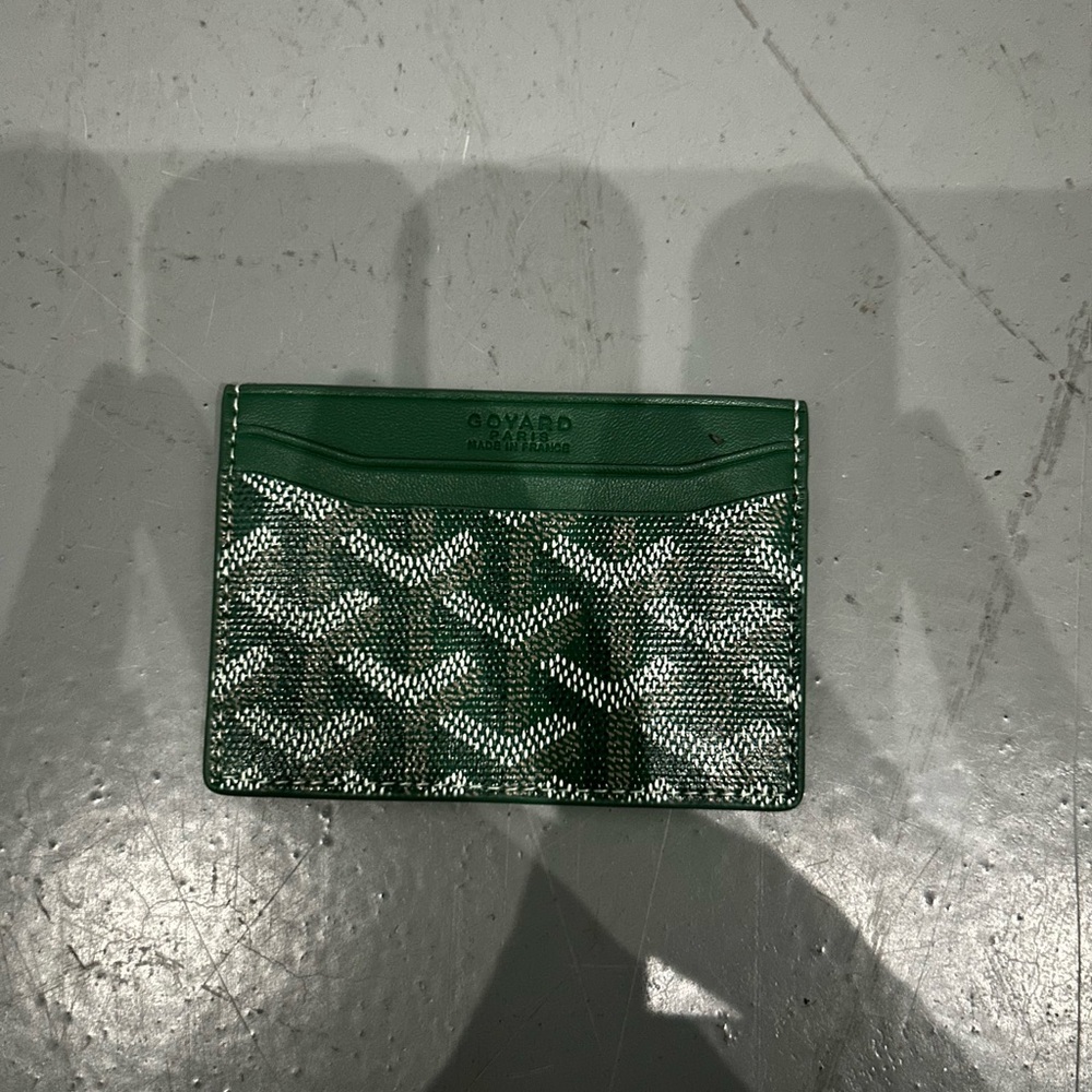 Goyard Green Card Holder